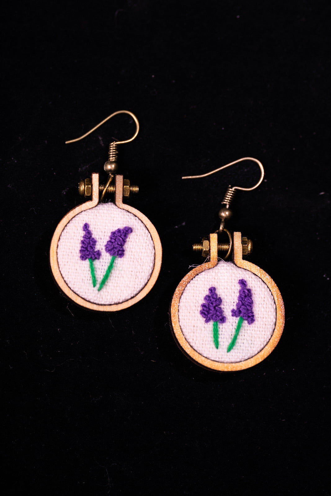 Lavender Earrings